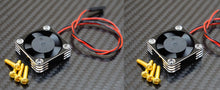 Load image into Gallery viewer, Upgrade Dual 30x30 motor cooling fan mount Arrma Infraction, Vendetta, Big Rock