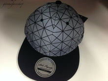 Load image into Gallery viewer, Spider web snapback caps, mens, ladies, youth flat peak baseball fitted hats