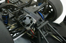 Load image into Gallery viewer, Motor Cooling Fan Mount (30x30mm) Black for Team Associated DR10 NPRC AJCMods