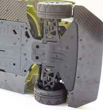 Load image into Gallery viewer, Carbon Fiber Front Splitter & Rear Speed Winglets for Arrma 1/8 Vendetta 3s BLX