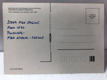 Load image into Gallery viewer, Vintage Czech Pribyslav Fire Museum- 1897 Steam Fire Engine -Post Card