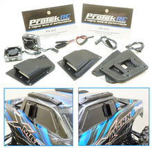 Load image into Gallery viewer, Functional Side Window Air Intake Scoops Dual Fan Cowl Upgrade Traxxas X-MAXX