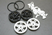 Load image into Gallery viewer, AJC Mods Skineez 2.2" Thin Front Drag Racing Wheel for Traxxas Bandit Dragster