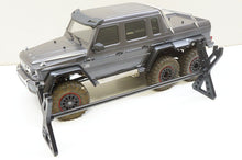 Load image into Gallery viewer, Carbon Fiber HD Display Stand for Traxxas TRX6 AMG G63 TRX-6 Lifted Work Bench