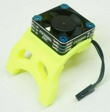 Load image into Gallery viewer, Associated B6, B6.1, B6.2, B6.3 Buggy Upgrade Waterfall Motor Fan Mount w/ fan