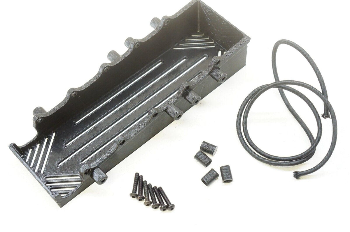 CNC-gefräste Batteriehalterung Für Traxxas Telluride 1/10 4X4 Trail Rig – Robuster Ersatz Von Integy