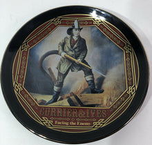 Load image into Gallery viewer, 1993 CURRIER & IVES FACING THE ENEMY Firefighter / Fireman Plate - Museum of NY