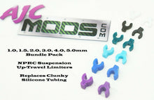 Load image into Gallery viewer, NPRC Drag Racing Shocks Upgrade Front Suspension Up-Travel Limiter Clips DR10 RC