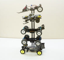 Load image into Gallery viewer, STACKZ 1/16 Scale RC Car Shelf Pit Display Stand Rack for Mini-T, Mini-B, SCX24