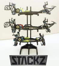 Load image into Gallery viewer, STACKZ 1/10 Scale RC Car Shelf Pit Display Stand Rack for SC6, B6, T6 Track Car