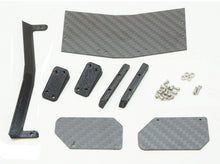 Load image into Gallery viewer, High Downforce Carbon Fiber Wing Upgrade for 1/16 Losi Mini JRX2 2wd Buggy