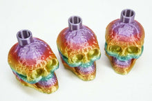 Load image into Gallery viewer, Maya Death Whistle Multicolor Calavera !Muy Ruidoso! Azteca Fabricado En Ee.uu.