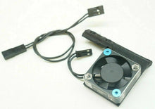 Load image into Gallery viewer, Motor Cooling Fan Mount with Protek Fan (30x30mm) for Team Associated DR10 NPRC