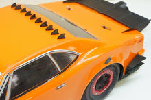 Load image into Gallery viewer, AJC Mods Arched Roof Spoiler Shark Fin Set for 1/10 NPRC RC Car Drag Racing DR10