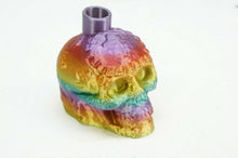 Load image into Gallery viewer, Maya Death Whistle Mehrfarbig Totenkopf !Sehr Lauten! Azteken Made IN USA Scary