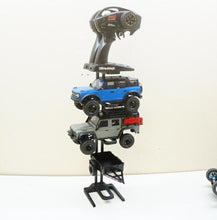 Load image into Gallery viewer, STACKZ 1/18 Scale RC Car Shelf Pit Display Stand Rack for Traxxas TRX-4M Crawler