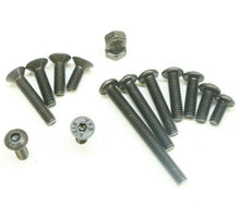 Load image into Gallery viewer, Premium M3 Hard Steel Screws for RC Car - 10pc Metric Button Head & Flat head