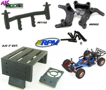 Load image into Gallery viewer, 3" Rear Body Mount Extension for Traxxas Rustler & Bandit 2wd + RPM 80902, 81142