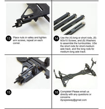 Load image into Gallery viewer, Rijex 1/10 Scale RC Drift Car Chassis Roller for Displaying Bodies