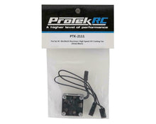 Load image into Gallery viewer, ProTek RC 30x30x10mm Aluminum High Speed HV Cooling Fan (Silver/Black) PTK-2111