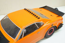 Load image into Gallery viewer, AJC Mods Arched Roof Spoiler Shark Fin Set for 1/10 NPRC RC Car Drag Racing DR10