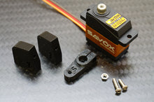 Load image into Gallery viewer, Upgrade Savox SH-0265MG metal gear Micro Servo w/ Mounts for Losi Mini-B & Mini-T 2.0 RC