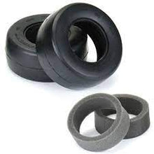 Load image into Gallery viewer, *Limited Stock* Pro-Line Reaction HP Belted Drag Slick 2.2/3.0 SCT Rear Tires (2) (S3)