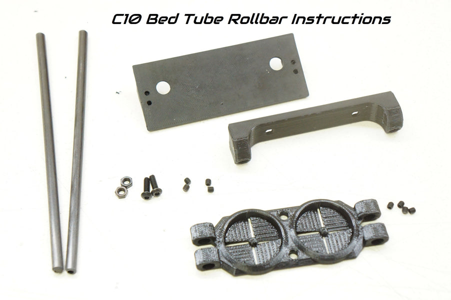 C10 Drag Truck Carbon Bed Roll Cage Tubes