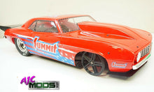 Load image into Gallery viewer, AJC Mods Skineez 2.9&quot; Thin Front Drag Racing Wheel for Losi 22s &#39;69 Camaro 5SPK
