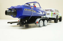 Load image into Gallery viewer, RC Boat &amp; Truck Trailer for Axial SCX24 Crawler 1/24 scale Car Hauler Scale
