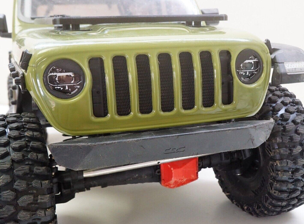 Scale Angry Eye Armor Headlight Insert Upgrade for Axial SCX6 1/6 Crawler Jeep