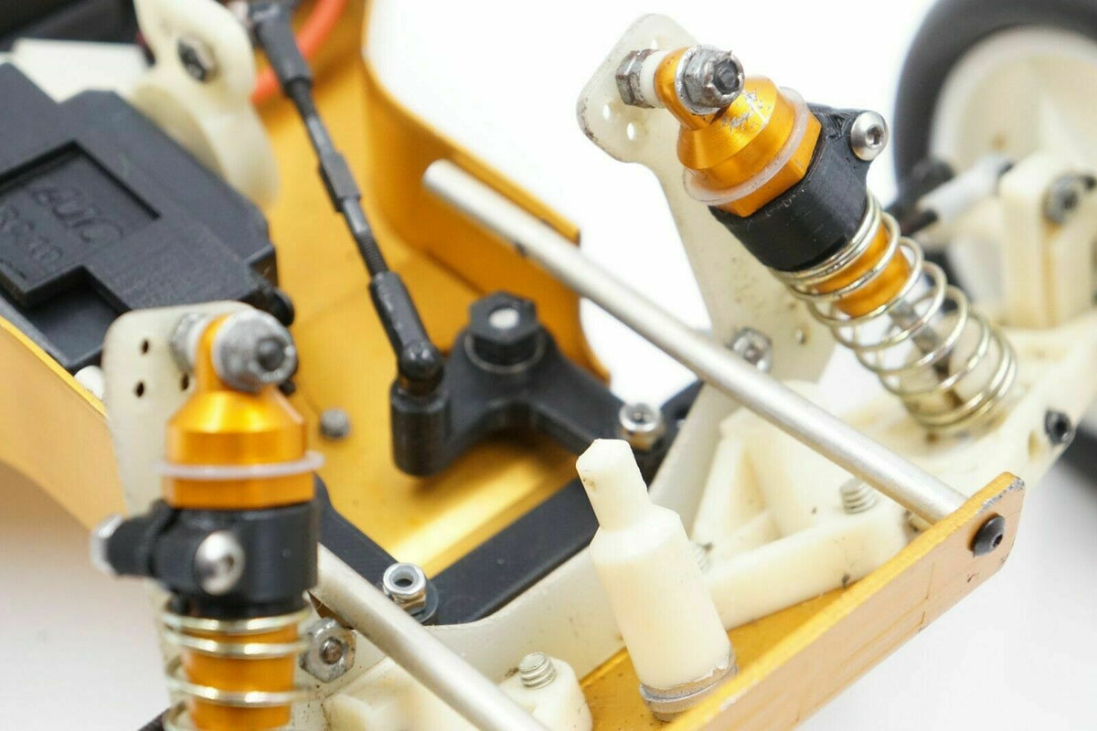 Upgrade Shock Collars & Spring Cups - Team Associated RC10 Gold Pan Bu ...