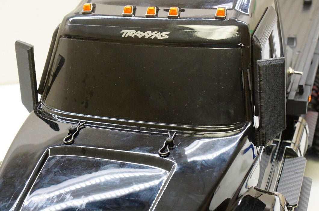 XL Side View Tow Mirrors Upgrade For Traxxas TRX-6 Flatbed Hauler