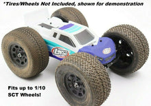 Load image into Gallery viewer, BIG TIRE &amp; WHEEL CONVERSION KIT For Losi Mini-T Mini-B 2.0 8mm to 12mm wheel hex
