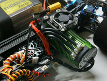 Load image into Gallery viewer, Fan Mount w/ ProTek HV Fan for Saga Universal Aluminum Motor Mount TC6 Speed Run
