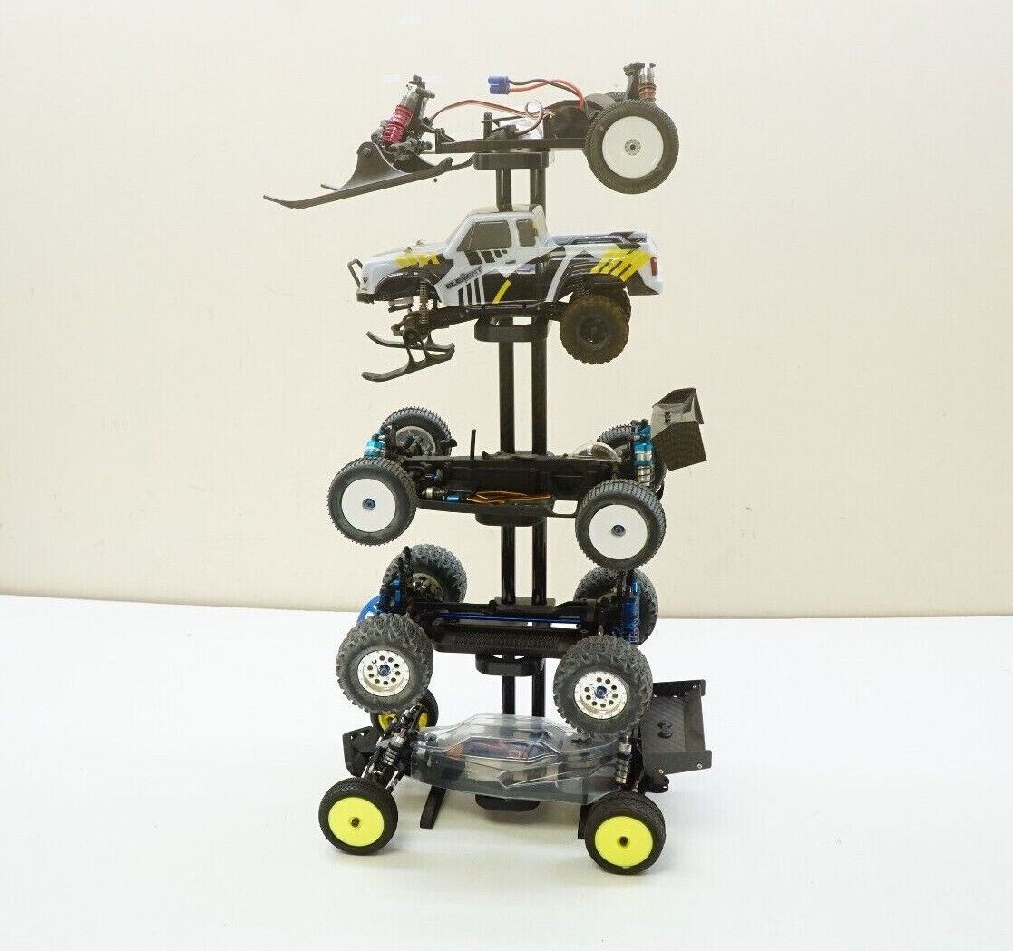 STACKZ 1/16 Scale RC Car Shelf Pit Display Stand Rack for Mini-T, Mini ...