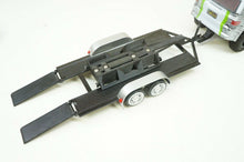 Load image into Gallery viewer, RC Boat &amp; Truck Trailer for Axial SCX24 Crawler 1/24 scale Car Hauler Scale
