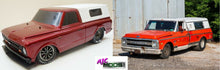 Load image into Gallery viewer, FARM TRUCK Camper Cover for Traxxas Chevy C10 1/10 Drag Truck NPRC Bed Cap Shell
