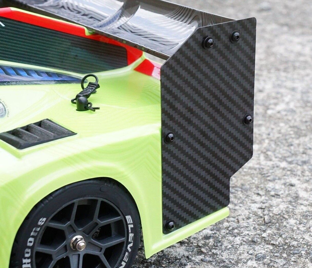 Carbon Fiber Wing Side Panels Upgrade Kit for Arrma Vendetta 3S BLX