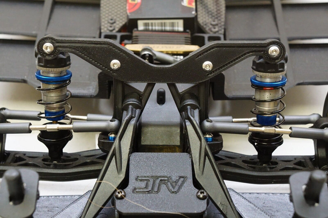 Vertical Front Shock Tower Relocator Upgrade for Team Associated DR10M NPRC Drag