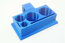 Load image into Gallery viewer, 1/24 Scale Slot Car Trackside Pit Caddy for tires, sauce, flags, slots (BLUE)
