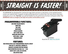 Load image into Gallery viewer, Hitec/RCD Drag Racing Servo MD485HW 32bit Standard  HRC40485S Programmable
