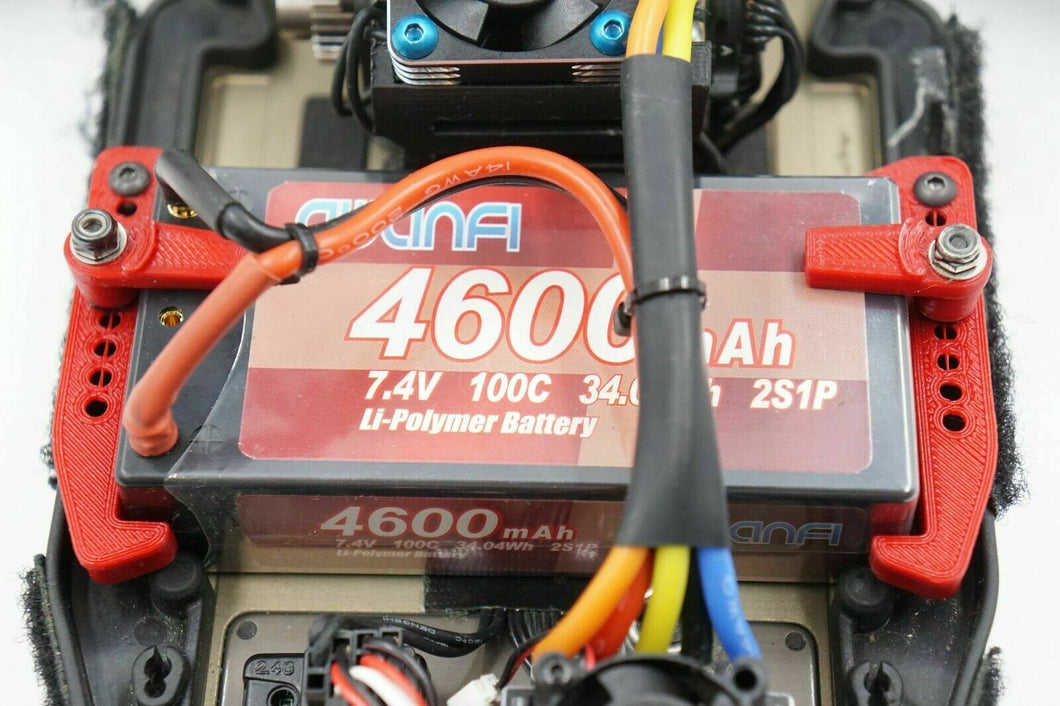 Associated B6, B6.1, B6.2, B6.3 Upgrade Quick-Release LiPo Battery Mount