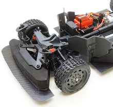 Load image into Gallery viewer, Carbon Fiber Front Splitter &amp; Rear Winglets - Arrma 1/8 Infraction 3s &amp; Mega
