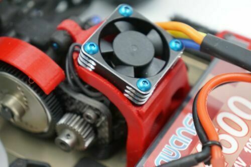 Attacco Ventola A Cascata In Alluminio 30mm Per Team Associated B6/B6.1/B6.2/B6.3/T6.1/SC6.1