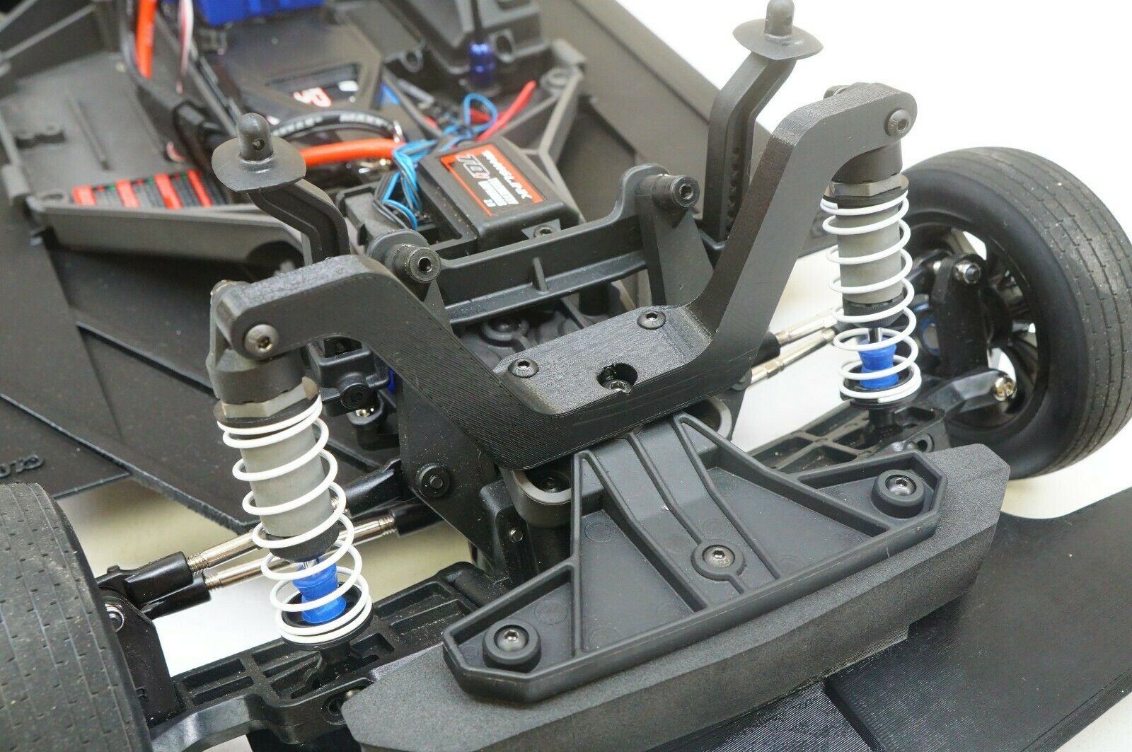 Car Tower KYX Racing CNC Machined Aluminum Rear Shock Tower Upgrades Parts Accessories For RC Crawler Car Traxxas 1/10 Drag Slash 1967 Chevrolet C10 Traxxas Rc Crawler