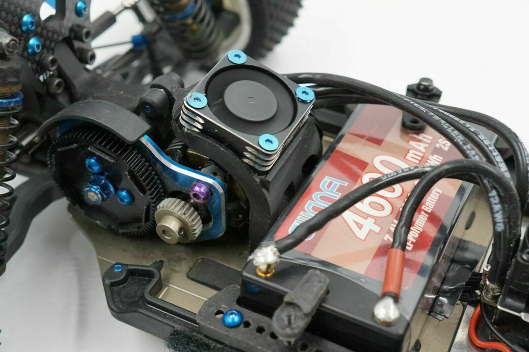 Team Associated B6, B6.1, B6.2, B6.3 Buggy Complete Color Upgrade Kit Fan Mount