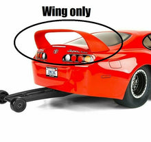Load image into Gallery viewer, 3D Printed Wing Spoiler for ProLine 1995 Toyota SUPRA 1/10 Drag Car Body 22s 2wd

