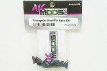 Load image into Gallery viewer, AJC Mods Triangular Roof Spoiler Fins (pieces) for 1/10 NPRC RC Car Drag Racing
