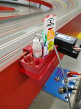 Load image into Gallery viewer, 1/24 Scale Slot Car Trackside Pit Caddy for tires, sauce, flags, slots (YELLOW)
